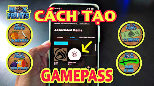 Cách tạo gamepass roblox cực đơn giản