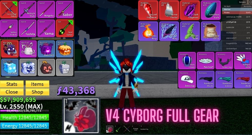 SANGUINE ART V4 CYBORG FULL GEAR