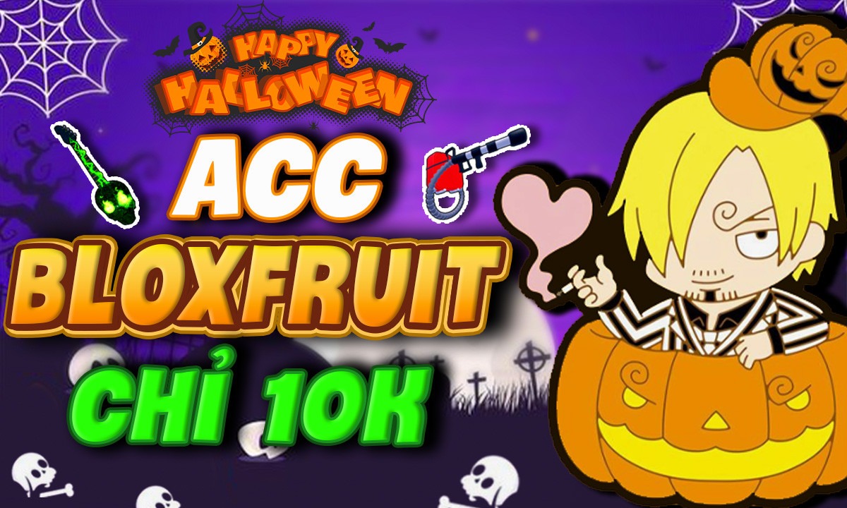 (Giảm Giá Còn 10k) Acc Random Blox Fruit