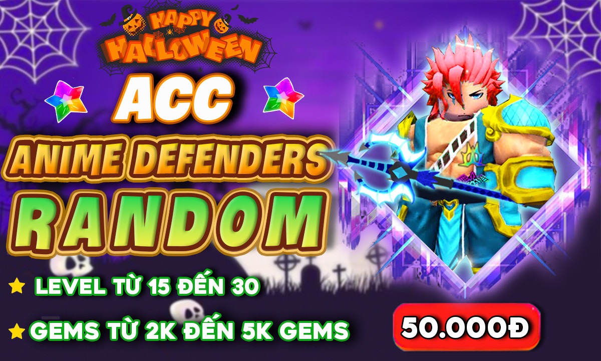 RANDOM 39K ANIME DEFENDERS