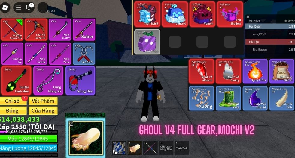 GOD CDK  MOCHI V2 V4 FULL GEAR GHOUL