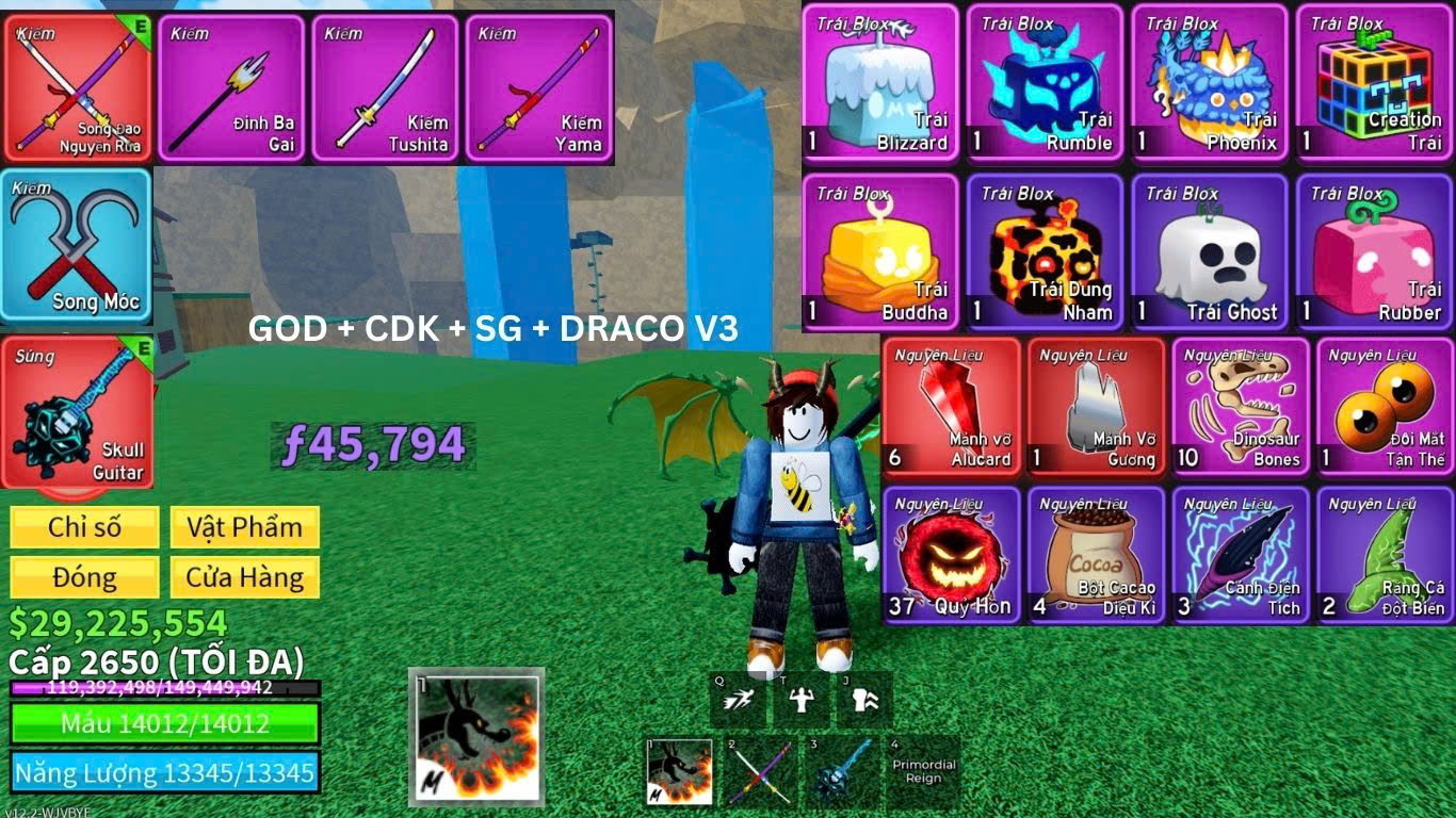 GOD + CDK + SG + DRACO V3