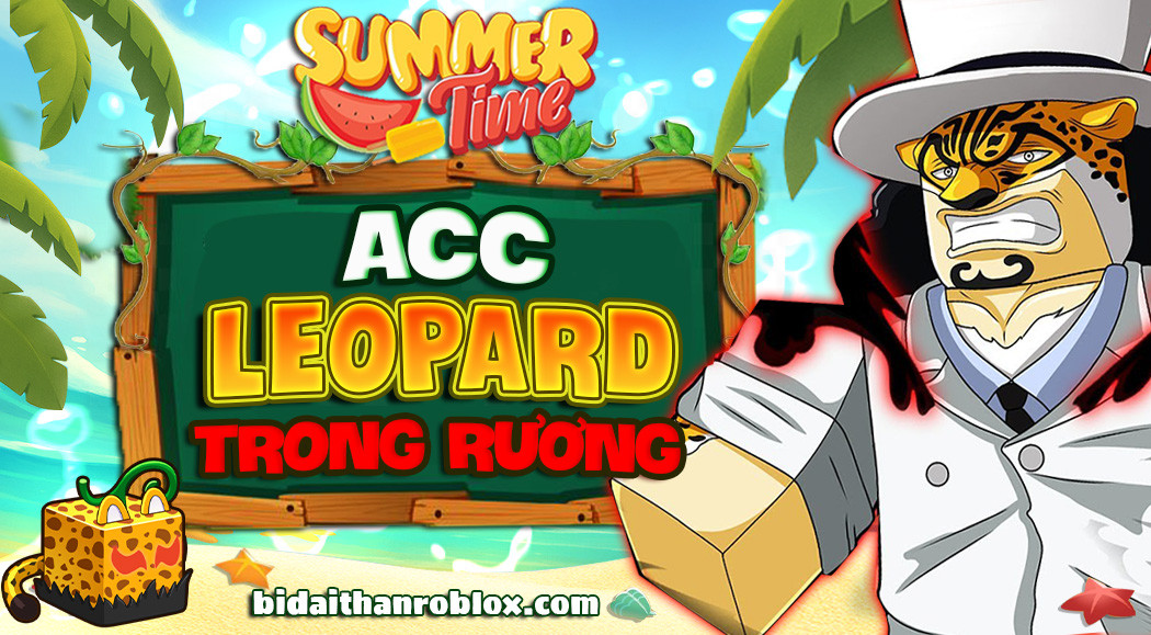 Acc 100% Leopard Rương - God Human