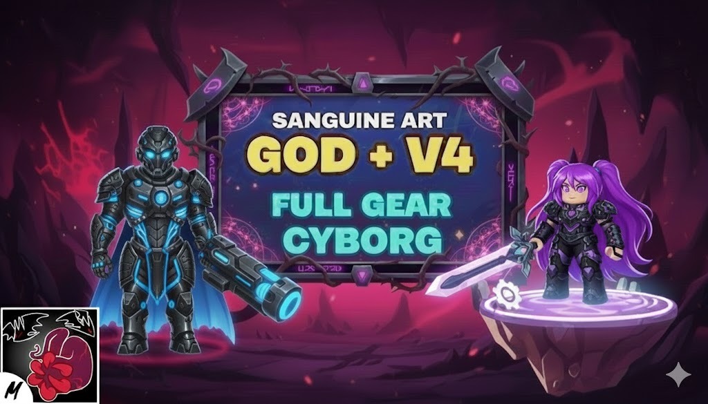 100% SANGUINE + CYBORG FULL GEAR