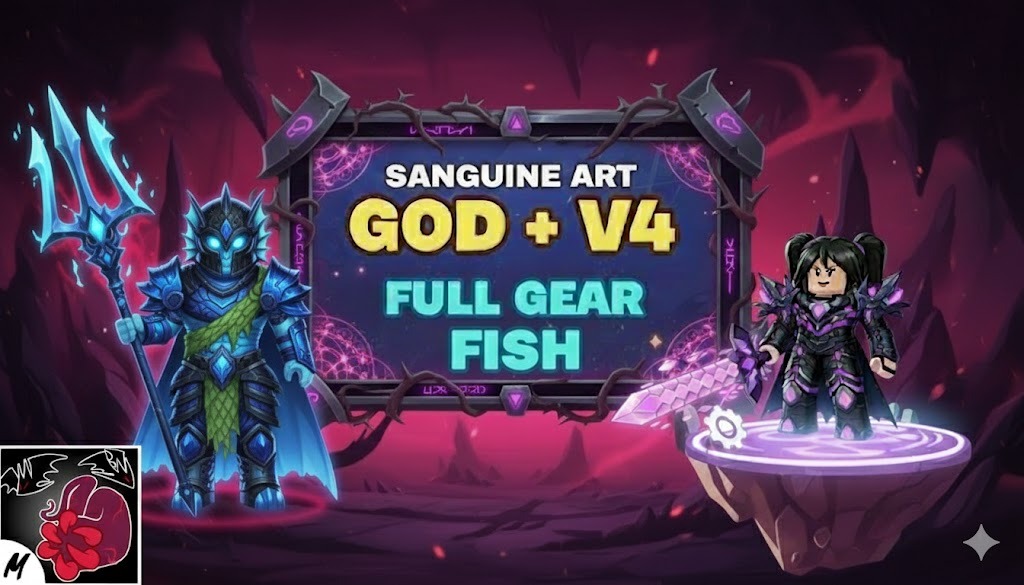 100% SANGUINE + FISH FULL GEAR