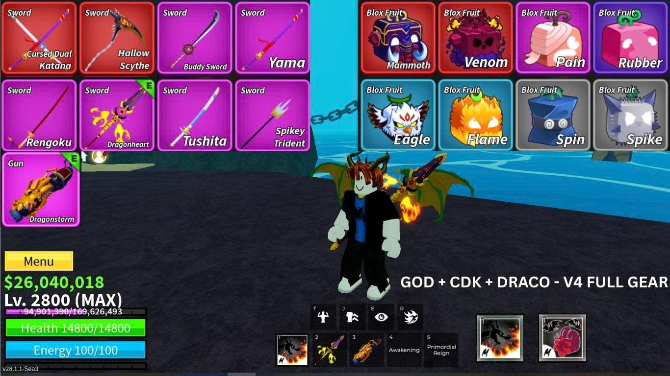 GOD + CDK + DRACO - V4 FULL GEAR